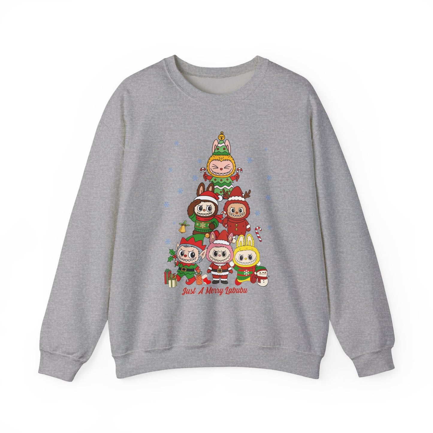 Festive Labubu Crewneck Sweatshirt - Cozy Holiday Apparel, Cute Christmas Gift, Unisex Sweater for Winter Celebration, Seasonal [...]
