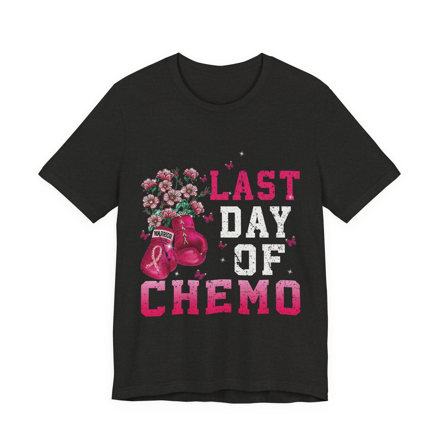 Empowerment Tee - Last Day of Chemo Celebration Shirt, Cancer Survivor Gift, Unisex Supportive Apparel, Inspirational T-Shirt, Pink Ribbon