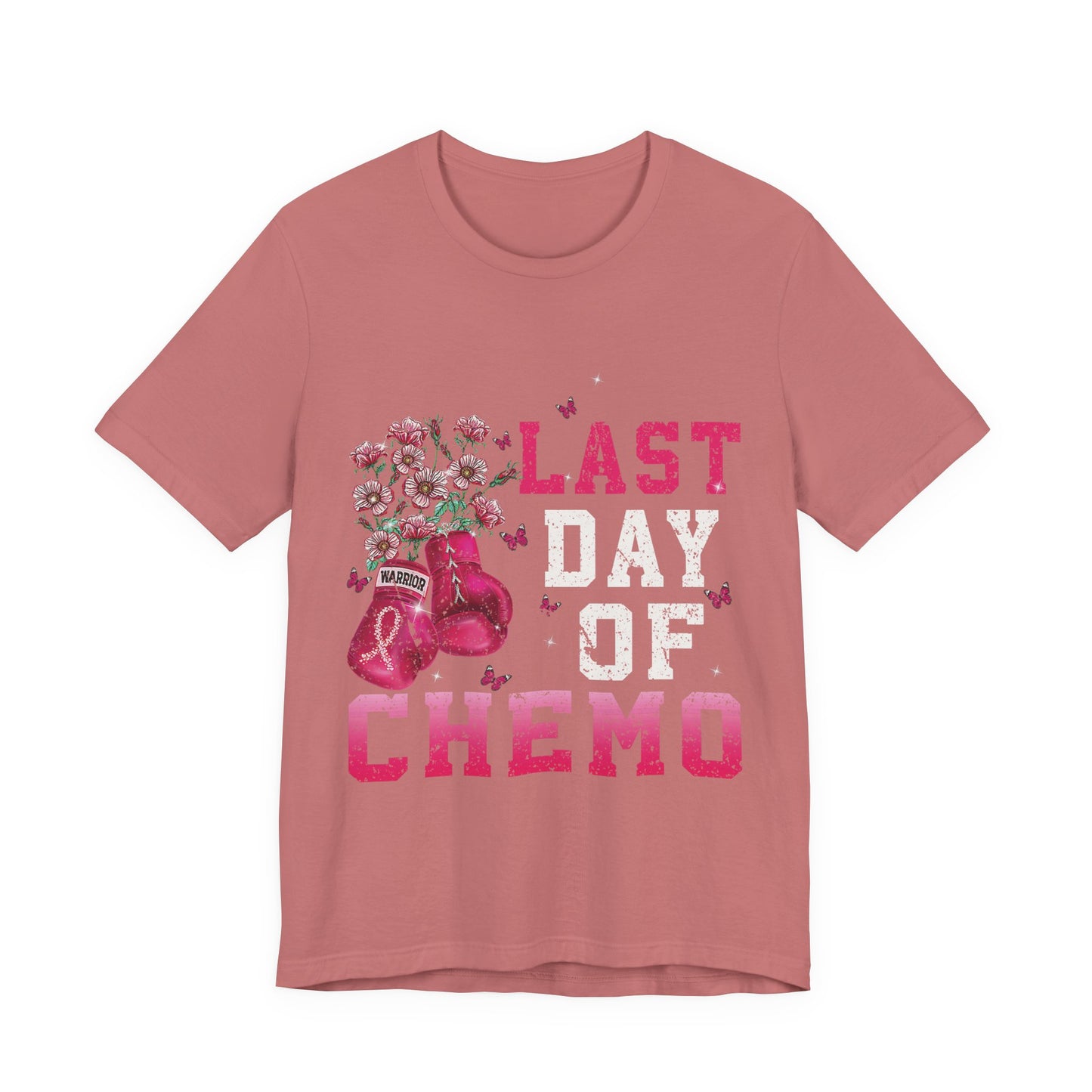 Empowerment Tee - Last Day of Chemo Celebration Shirt, Cancer Survivor Gift, Unisex Supportive Apparel, Inspirational T-Shirt, Pink Ribbon