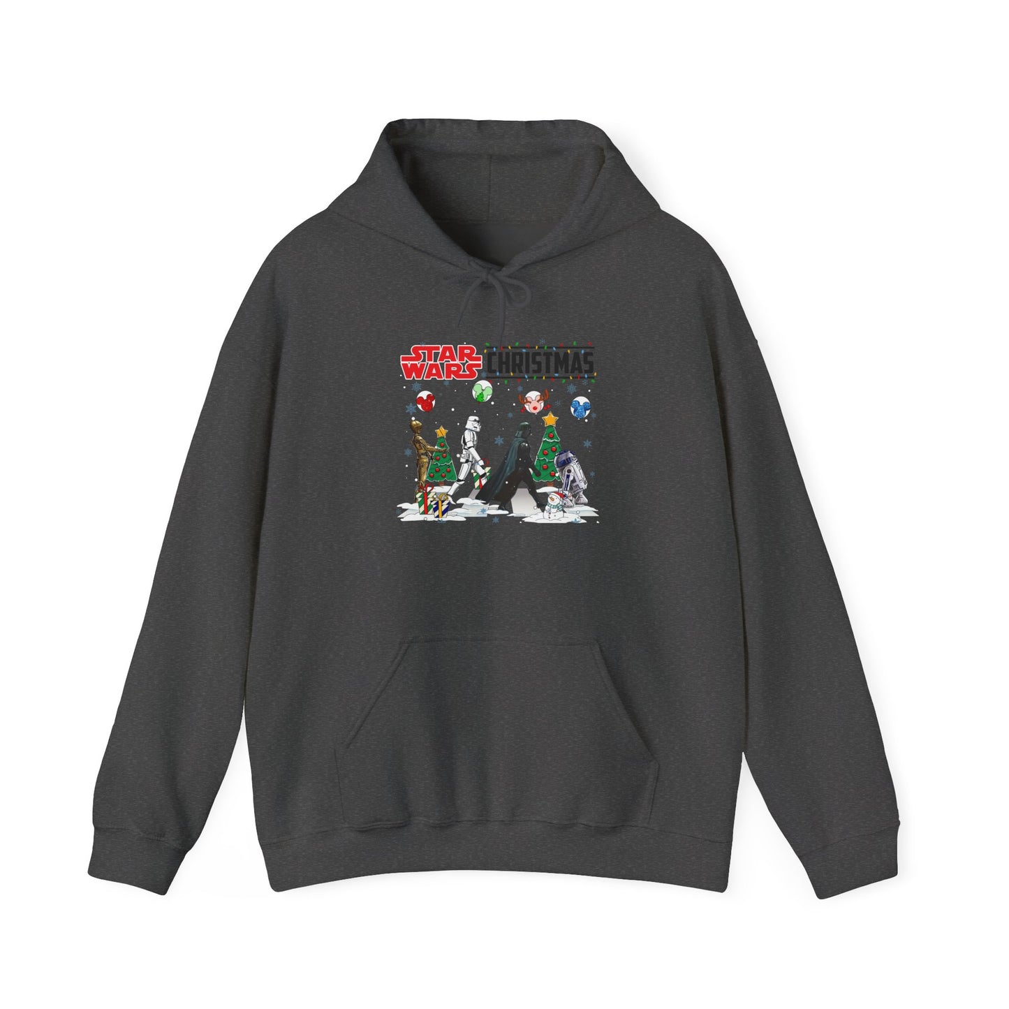 Star Wars Holiday Hoodie — Festive Wampa & Ewok Winter Sweatshirt