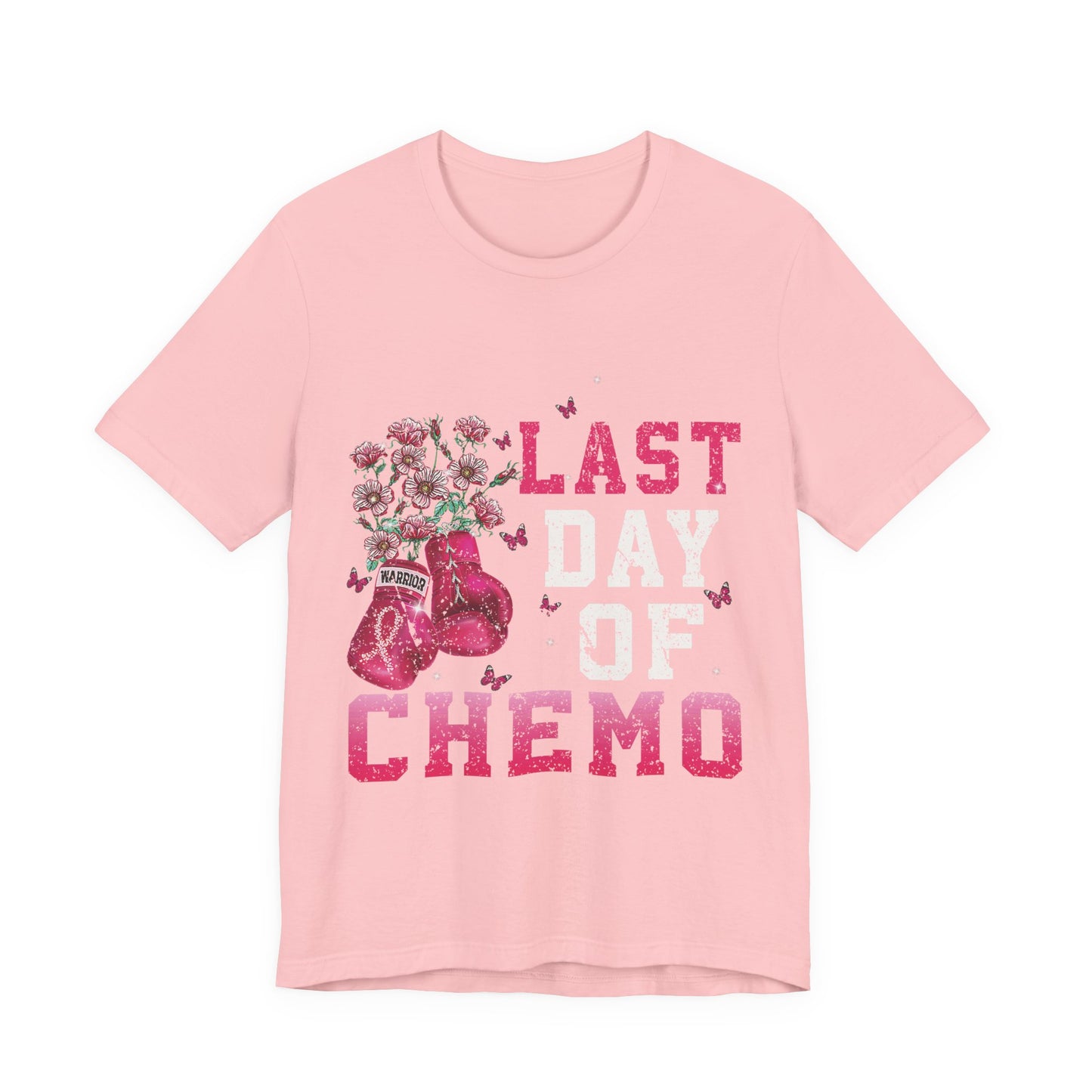Empowerment Tee - Last Day of Chemo Celebration Shirt, Cancer Survivor Gift, Unisex Supportive Apparel, Inspirational T-Shirt, Pink Ribbon