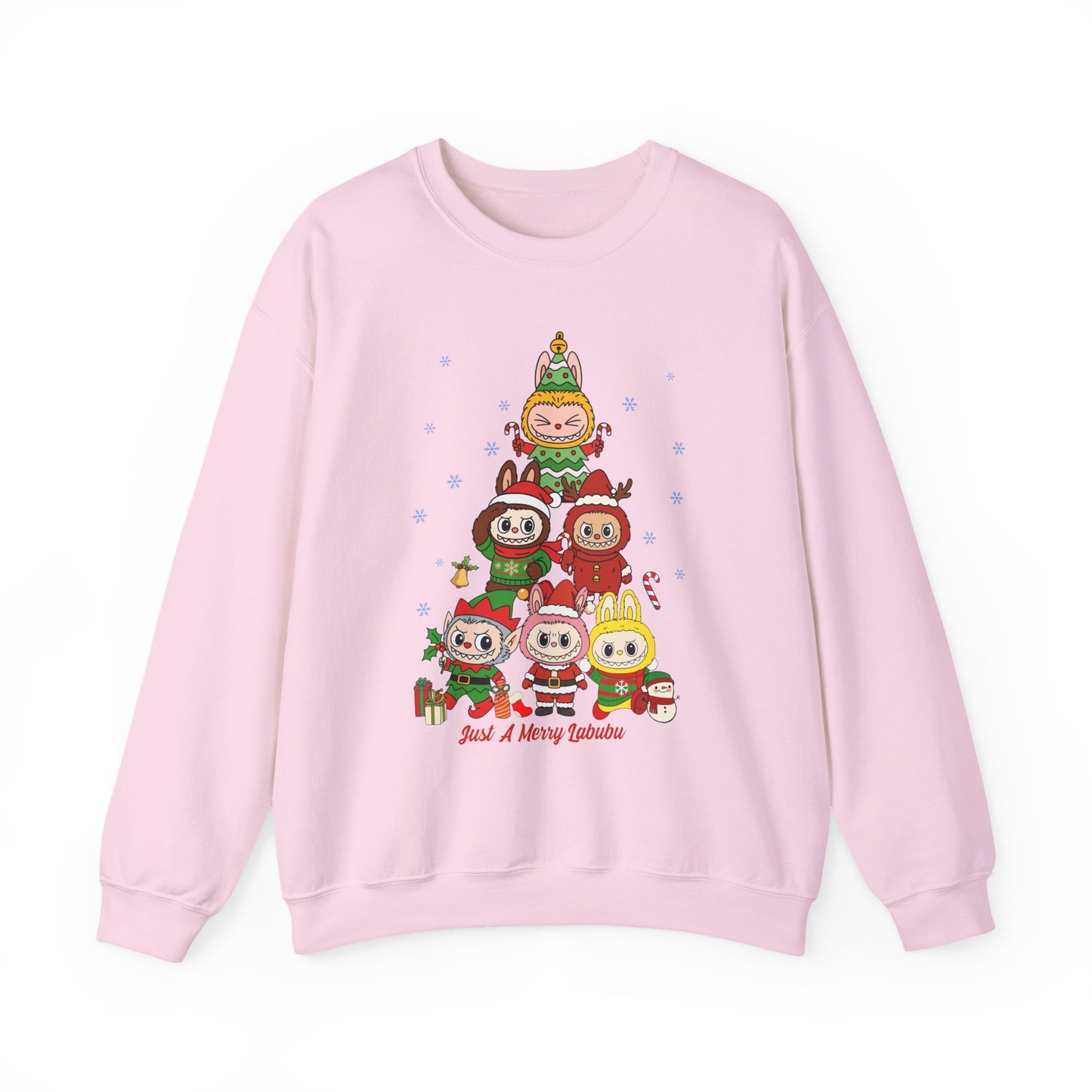 Festive Labubu Crewneck Sweatshirt - Cozy Holiday Apparel, Cute Christmas Gift, Unisex Sweater for Winter Celebration, Seasonal [...]