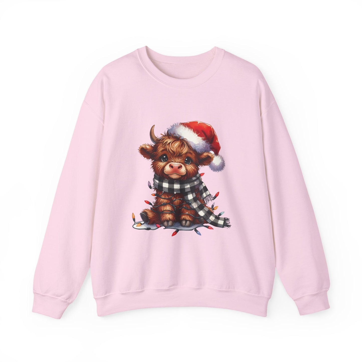 Cute Christmas Cow Sweatshirt