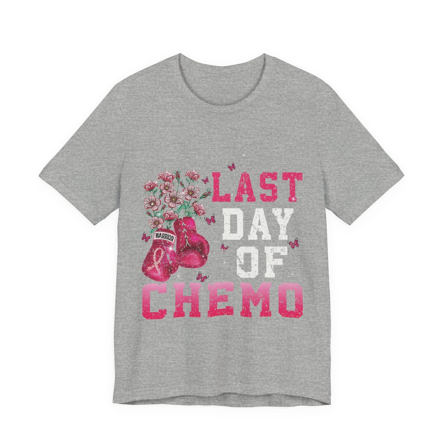 Empowerment Tee - Last Day of Chemo Celebration Shirt, Cancer Survivor Gift, Unisex Supportive Apparel, Inspirational T-Shirt, Pink Ribbon