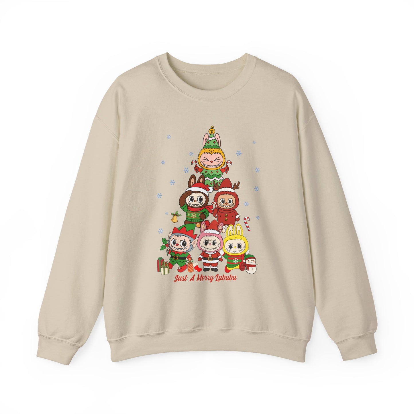Festive Labubu Crewneck Sweatshirt - Cozy Holiday Apparel, Cute Christmas Gift, Unisex Sweater for Winter Celebration, Seasonal [...]