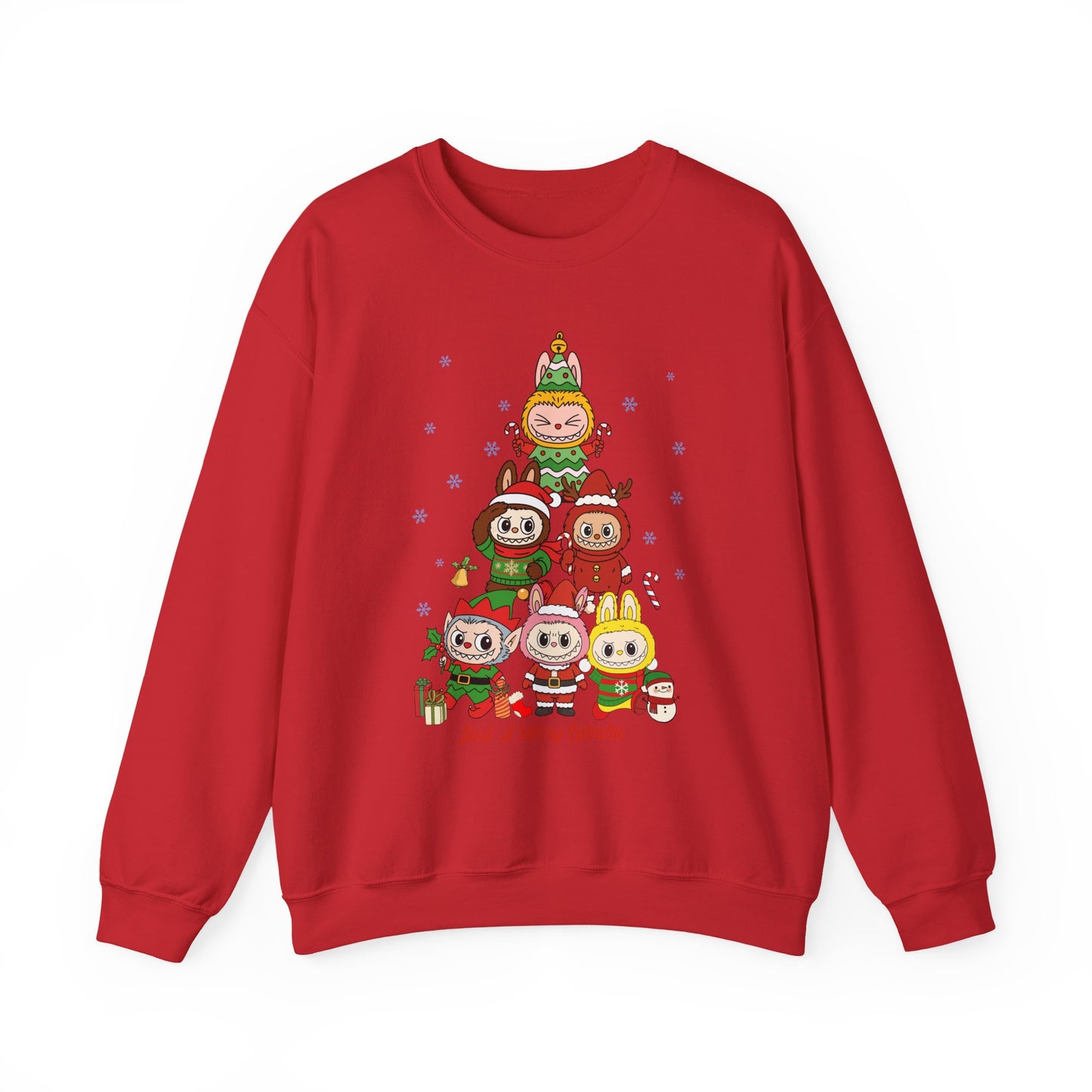 Festive Labubu Crewneck Sweatshirt - Cozy Holiday Apparel, Cute Christmas Gift, Unisex Sweater for Winter Celebration, Seasonal [...]
