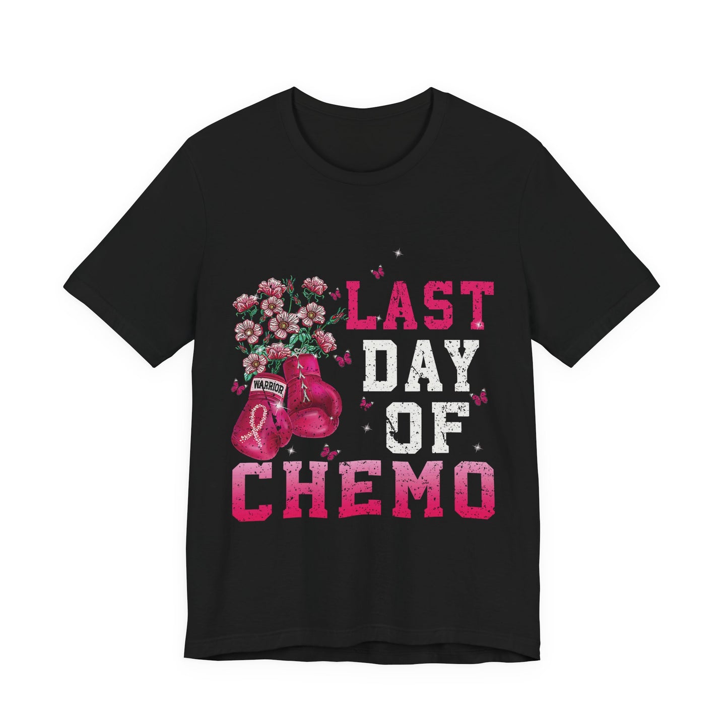 Empowerment Tee - Last Day of Chemo Celebration Shirt, Cancer Survivor Gift, Unisex Supportive Apparel, Inspirational T-Shirt, Pink Ribbon
