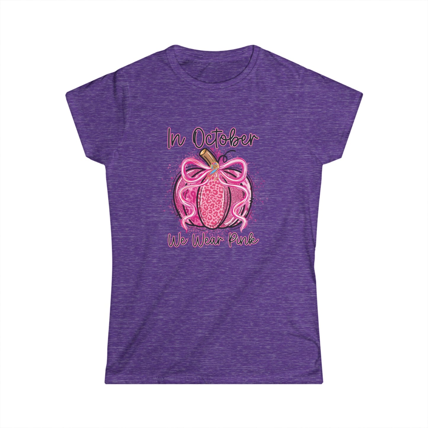 Pink Ribbon Awareness Tee - October Support Shirt, Breast Cancer Awareness Apparel, Gift for Her, Casual Wear, Comfort Tee