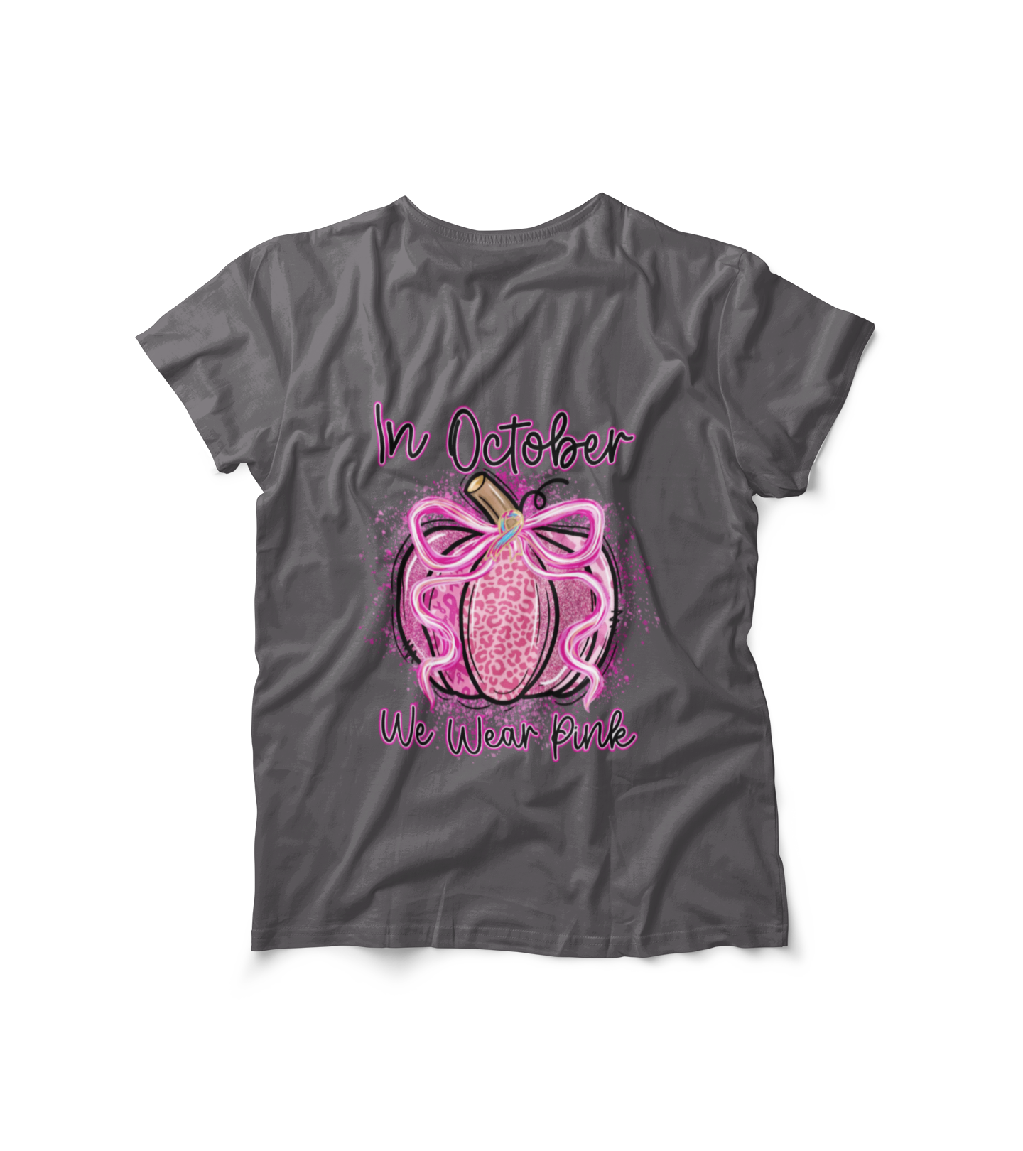 Pink Ribbon Awareness Tee - October Support Shirt, Breast Cancer Awareness Apparel, Gift for Her, Casual Wear, Comfort Tee