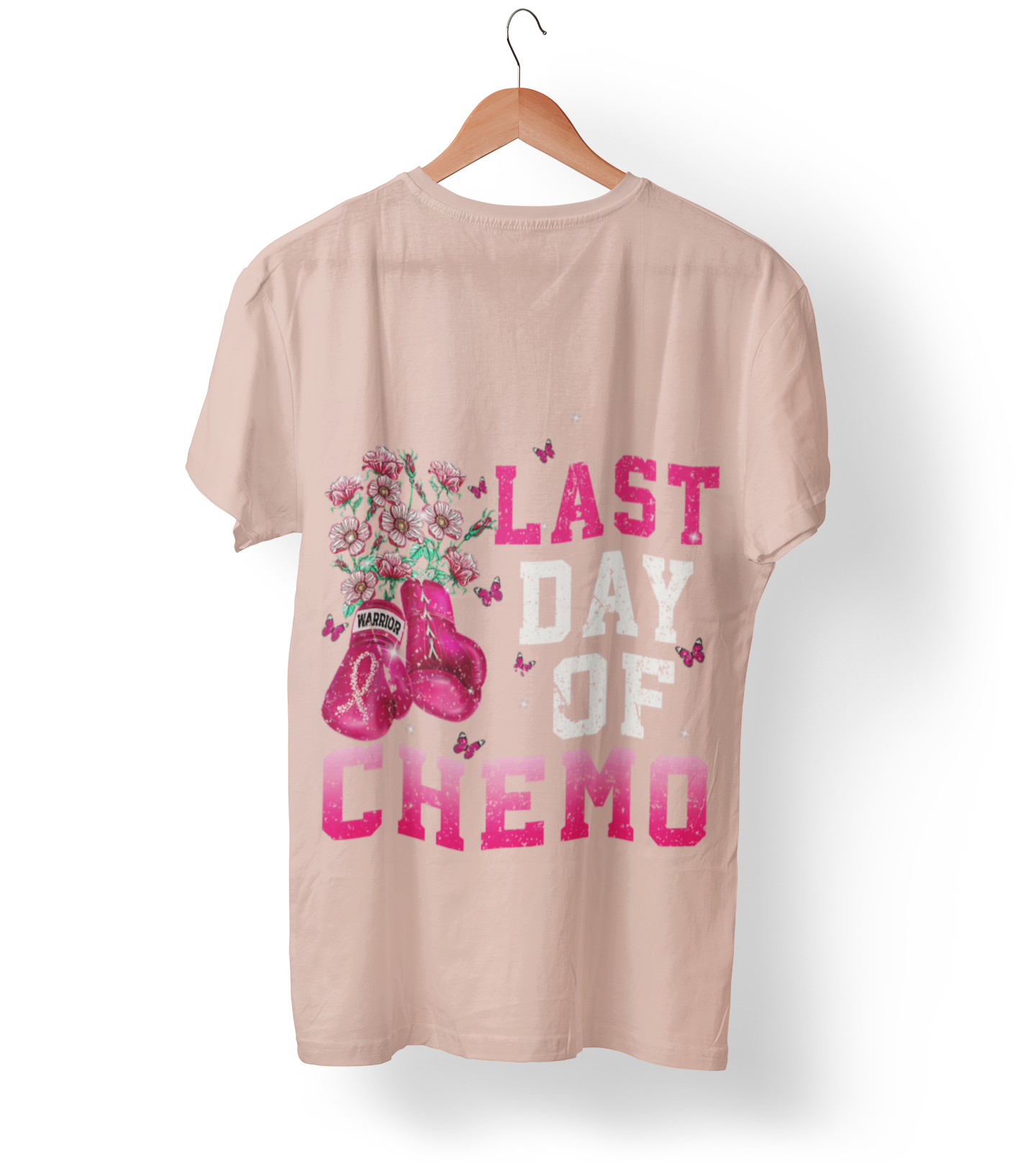 Empowerment Tee - Last Day of Chemo Celebration Shirt, Cancer Survivor Gift, Unisex Supportive Apparel, Inspirational T-Shirt, Pink Ribbon