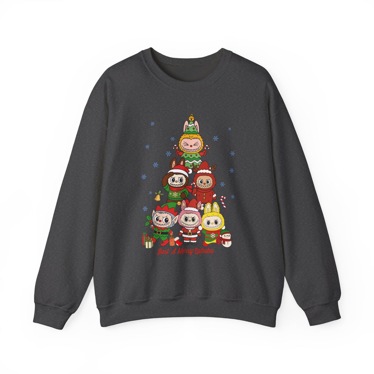 Festive Labubu Crewneck Sweatshirt - Cozy Holiday Apparel, Cute Christmas Gift, Unisex Sweater for Winter Celebration, Seasonal [...]