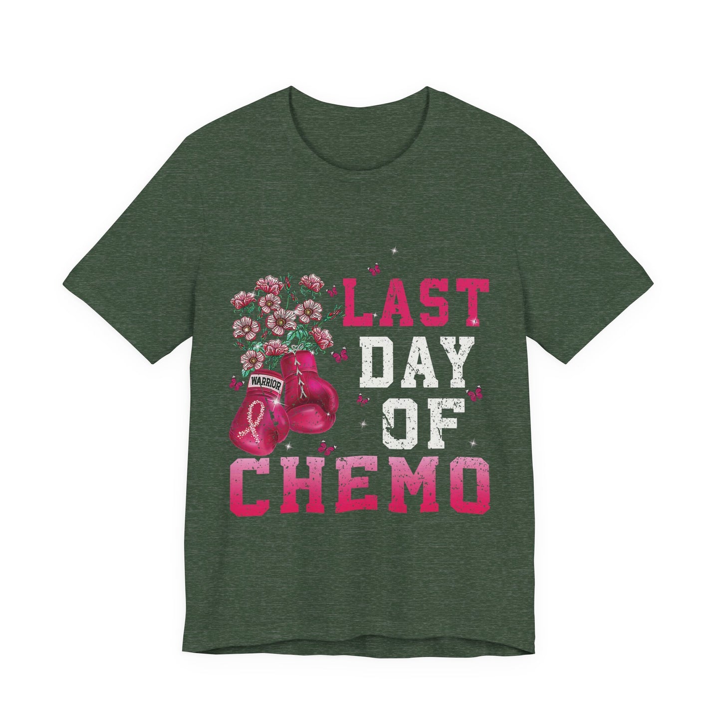 Empowerment Tee - Last Day of Chemo Celebration Shirt, Cancer Survivor Gift, Unisex Supportive Apparel, Inspirational T-Shirt, Pink Ribbon