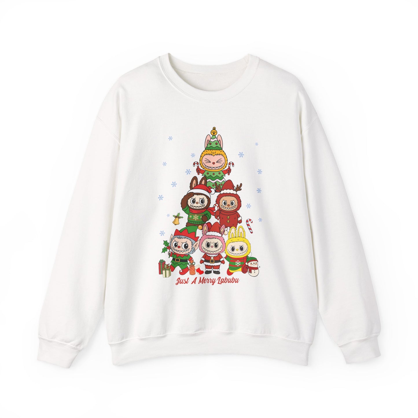 Festive Labubu Crewneck Sweatshirt - Cozy Holiday Apparel, Cute Christmas Gift, Unisex Sweater for Winter Celebration, Seasonal [...]