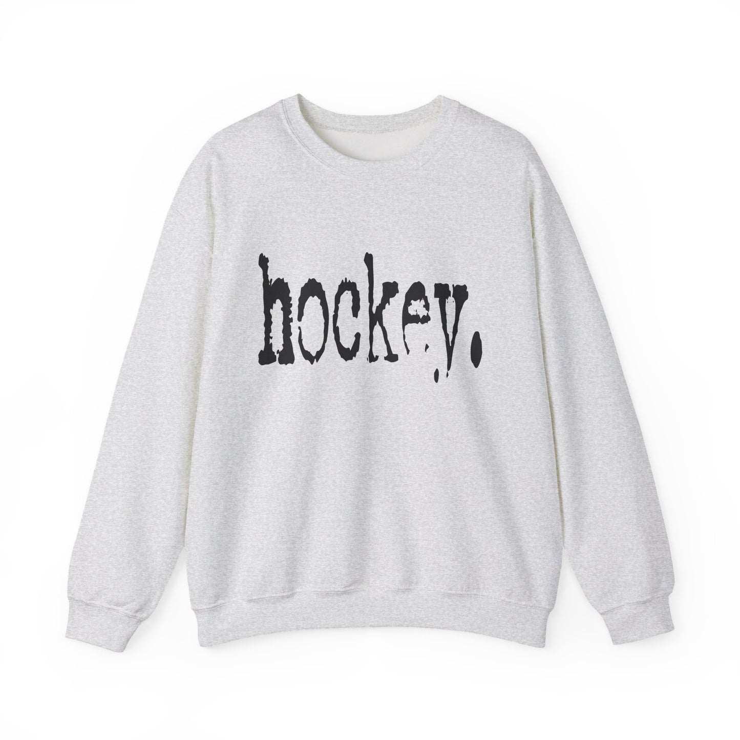 Hockey Sweatshirt, Comfortable Crewneck, Unisex Sports Apparel, Gift for Hockey Fans, Winter Wardrobe Essential