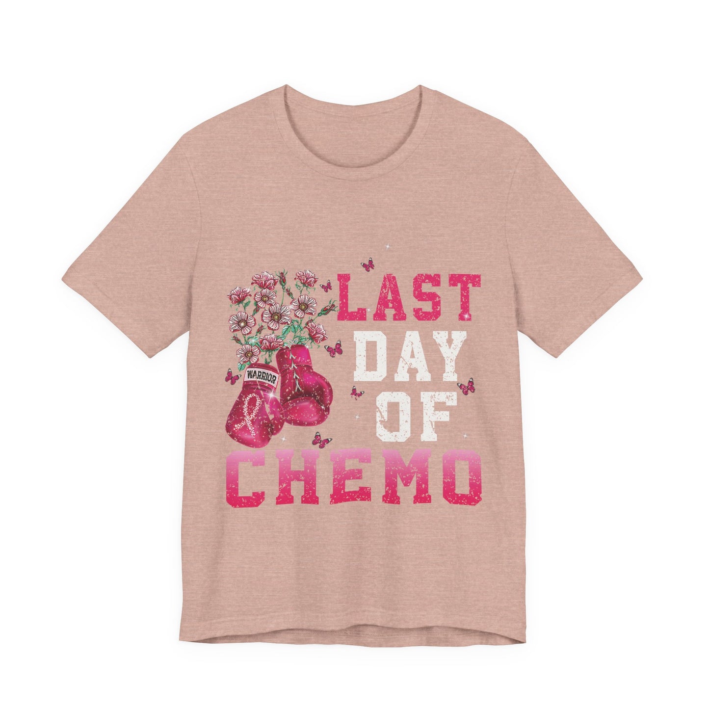 Empowerment Tee - Last Day of Chemo Celebration Shirt, Cancer Survivor Gift, Unisex Supportive Apparel, Inspirational T-Shirt, Pink Ribbon