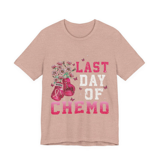 Empowerment Tee - Last Day of Chemo Celebration Shirt, Cancer Survivor Gift, Unisex Supportive Apparel, Inspirational T-Shirt, Pink Ribbon