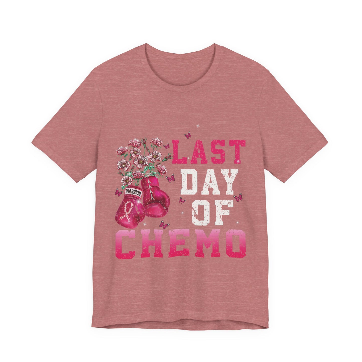 Empowerment Tee - Last Day of Chemo Celebration Shirt, Cancer Survivor Gift, Unisex Supportive Apparel, Inspirational T-Shirt, Pink Ribbon