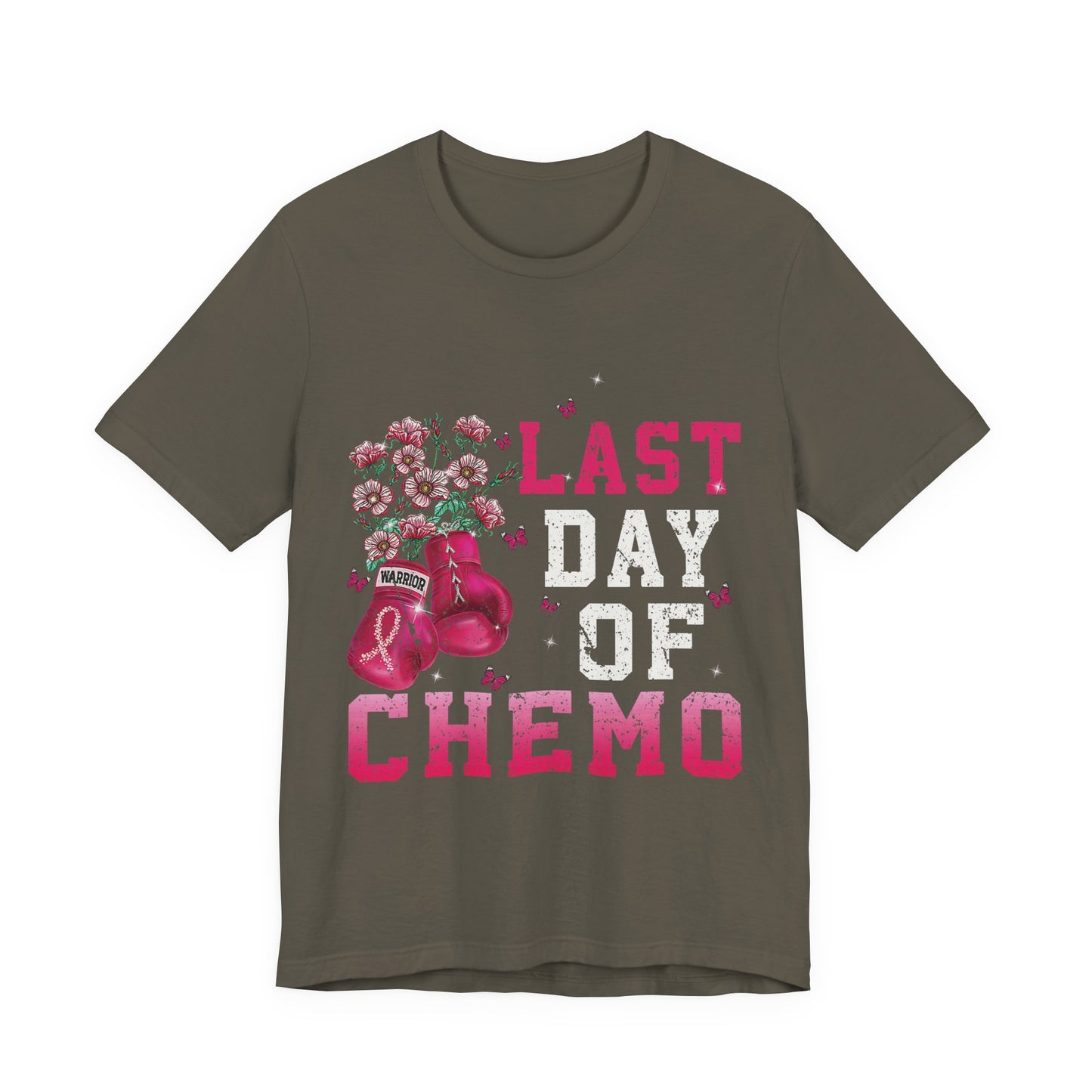 Empowerment Tee - Last Day of Chemo Celebration Shirt, Cancer Survivor Gift, Unisex Supportive Apparel, Inspirational T-Shirt, Pink Ribbon