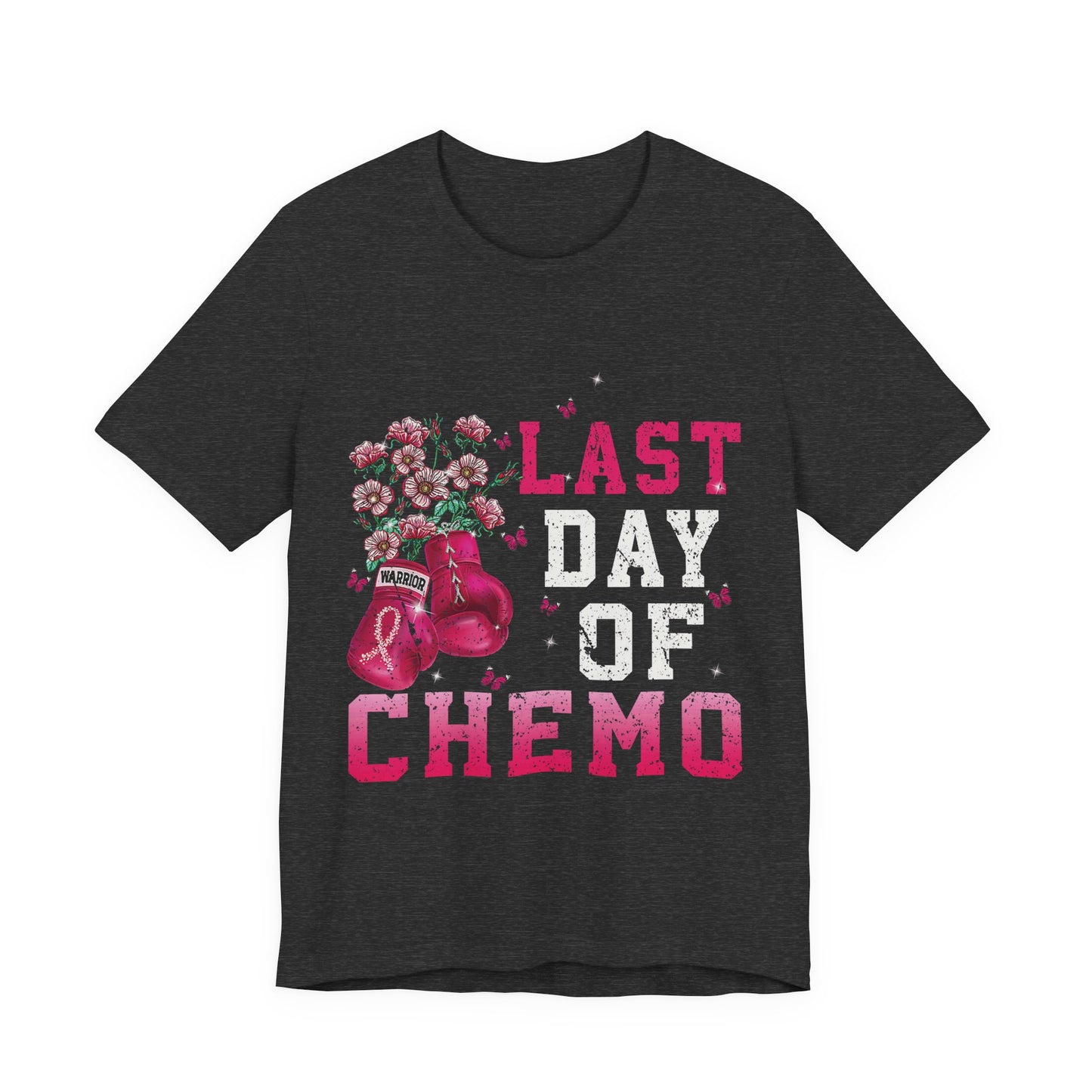 Empowerment Tee - Last Day of Chemo Celebration Shirt, Cancer Survivor Gift, Unisex Supportive Apparel, Inspirational T-Shirt, Pink Ribbon