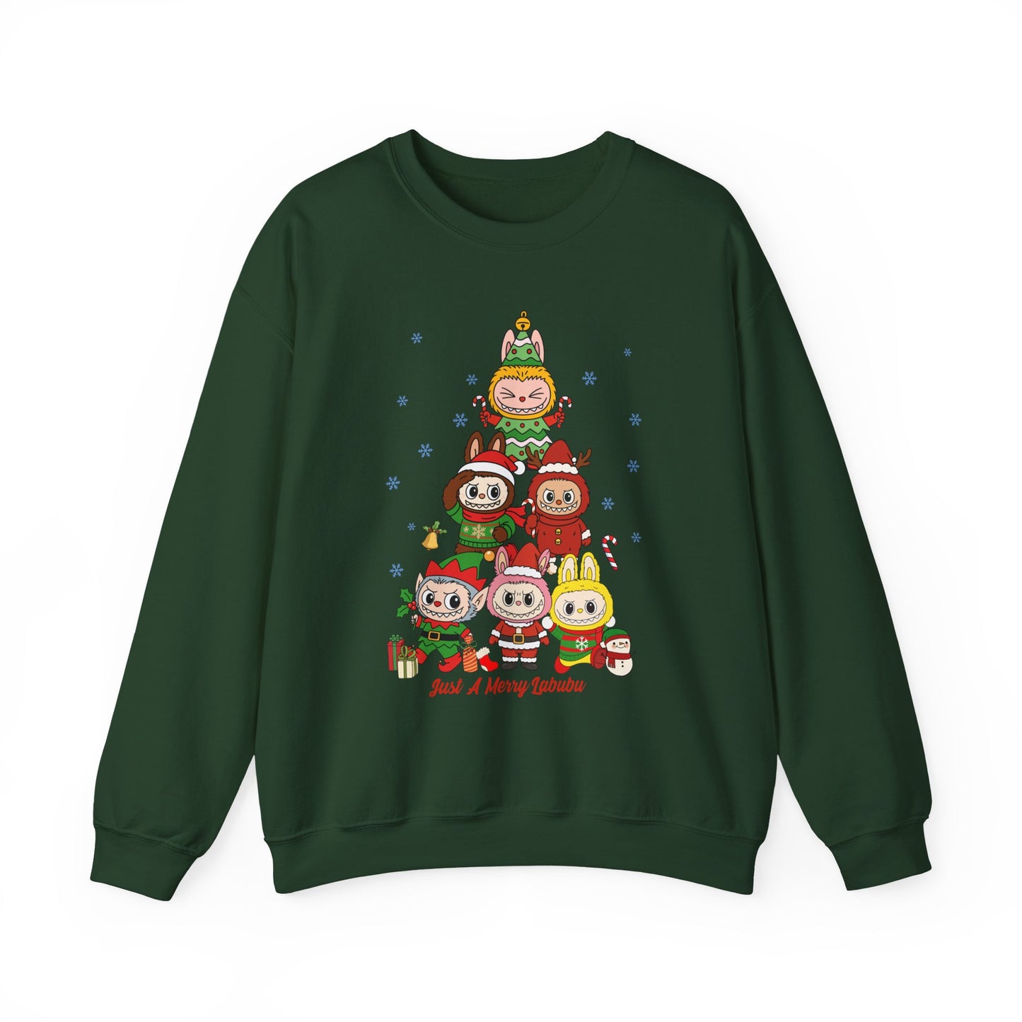 Festive Labubu Crewneck Sweatshirt - Cozy Holiday Apparel, Cute Christmas Gift, Unisex Sweater for Winter Celebration, Seasonal [...]