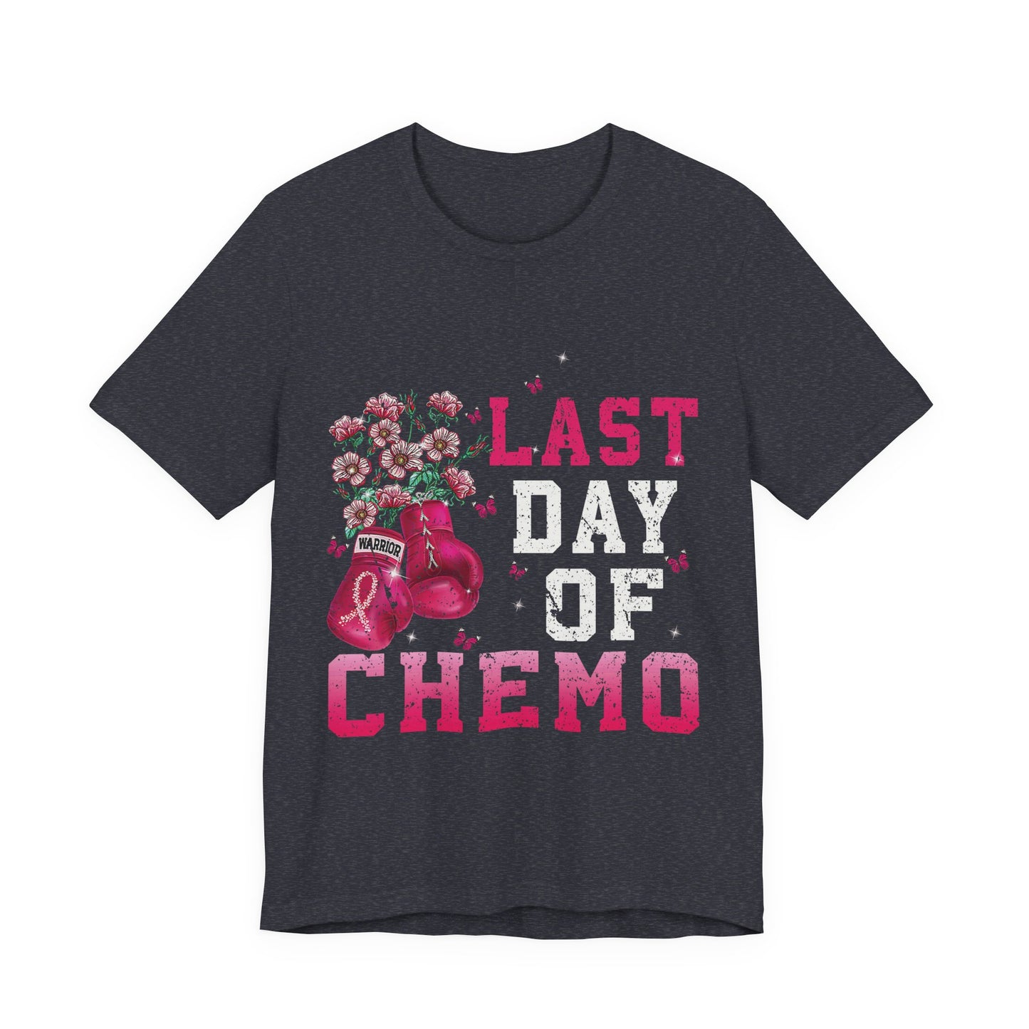 Empowerment Tee - Last Day of Chemo Celebration Shirt, Cancer Survivor Gift, Unisex Supportive Apparel, Inspirational T-Shirt, Pink Ribbon