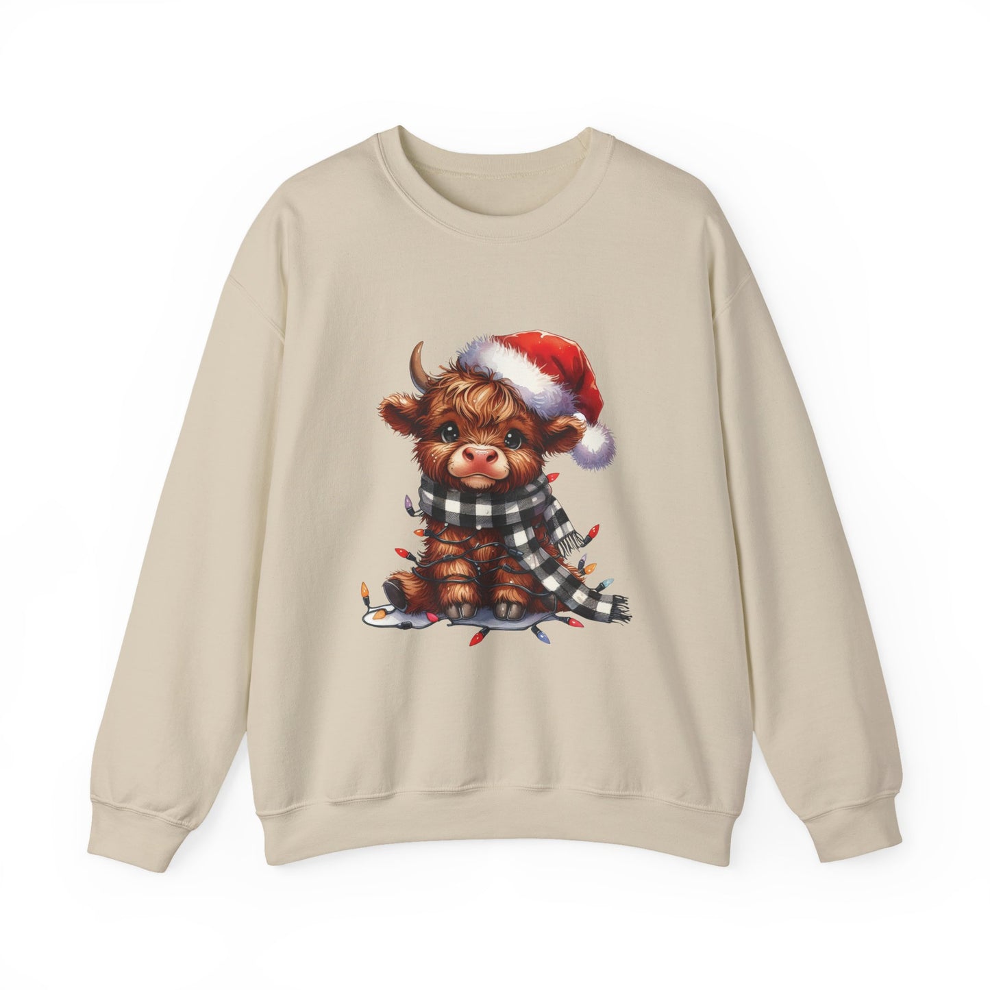 Cute Christmas Cow Sweatshirt