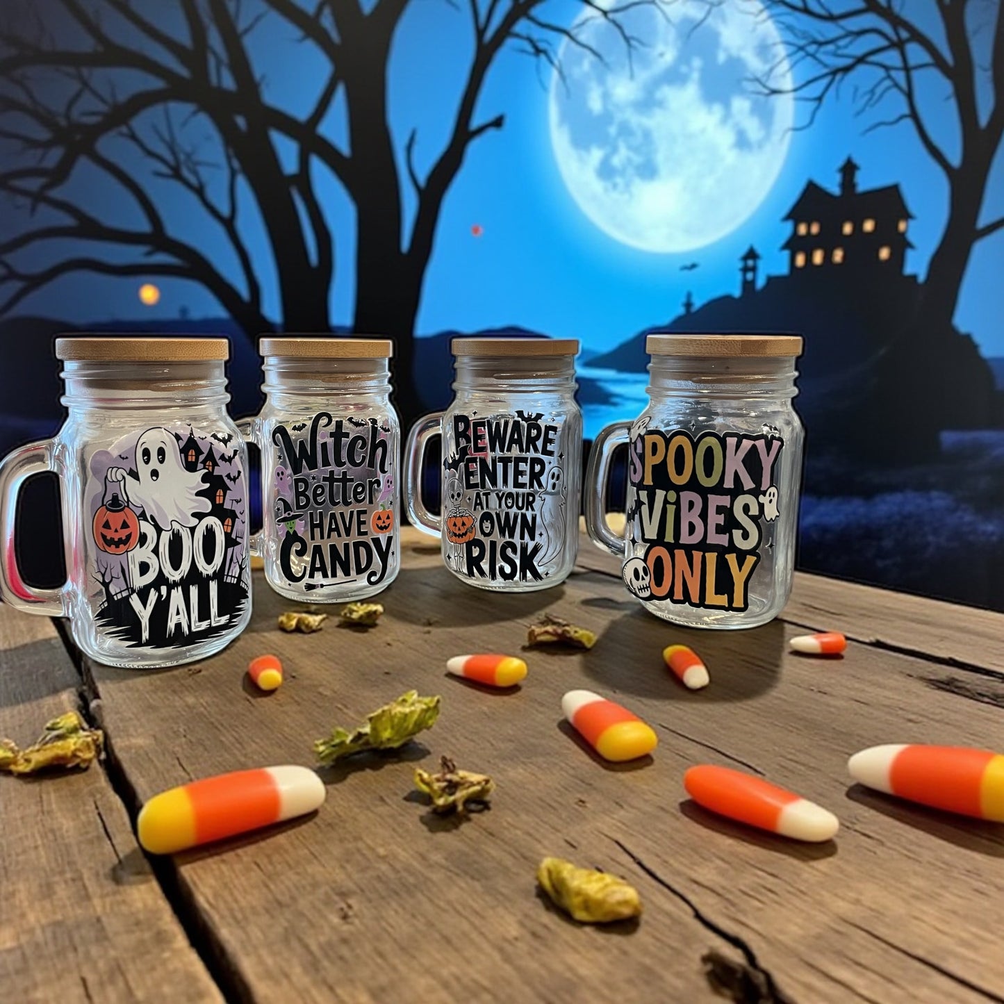 Spooky Halloween Mugs