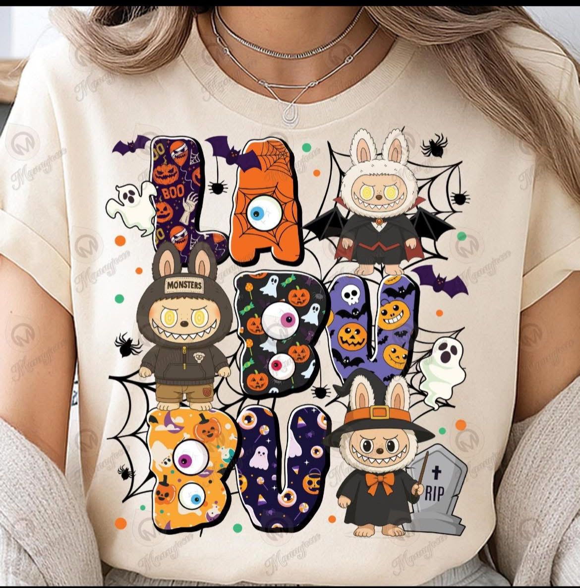 LABUBU Halloween T-shirt